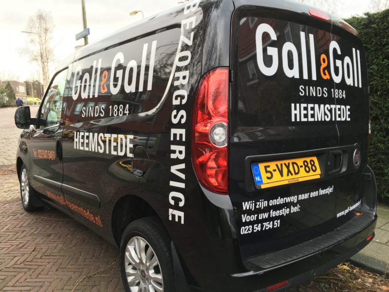 Gall&Gall busje